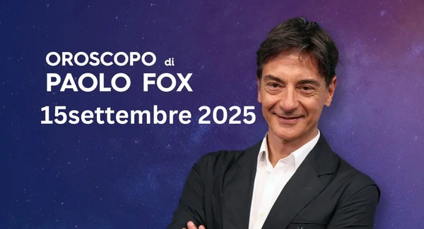 Immagine di copertina per: Oroscopo Paolo Fox domani 15 settembre: Bilancia al top