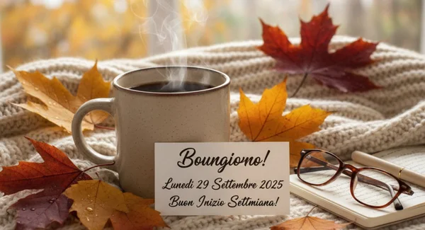 Immagine di copertina per: Buongiorno e buon Lunedì 29 Settembre: le frasi più belle