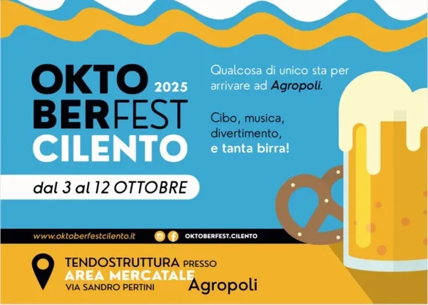 Immagine di copertina per: Oktoberfest Cilento 2025: Autentica Esperienza Bavarese